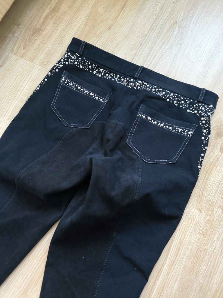 Bryczesy horka 42 xl pełny lej