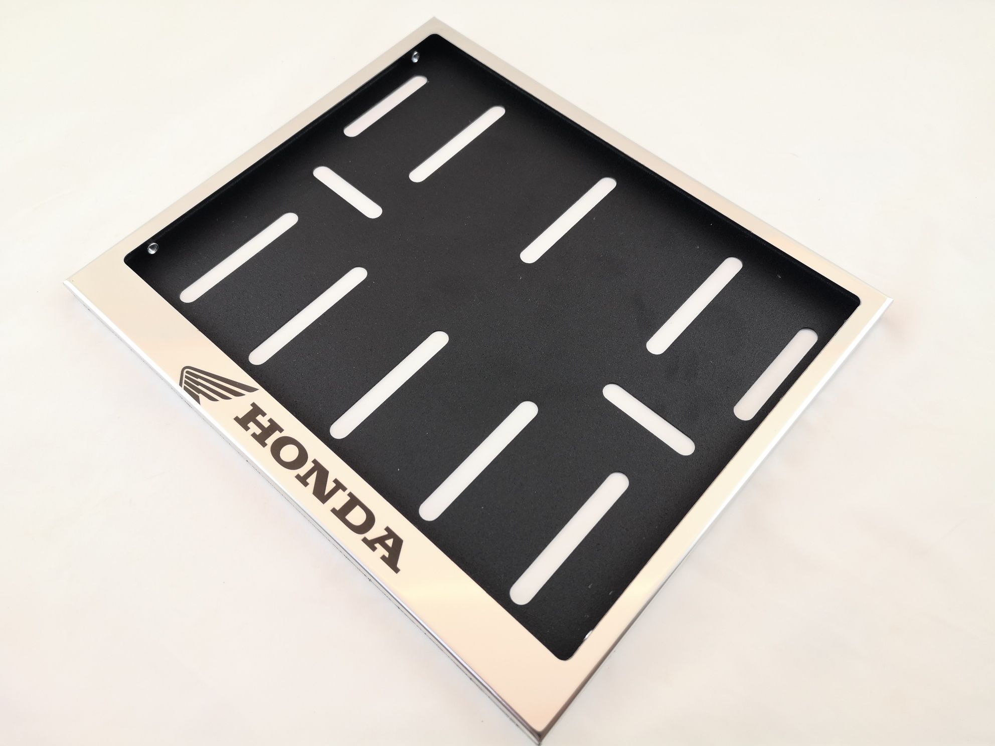 Рамка для кріплення номера мотоцикла з написом Honda мото мотоцикл