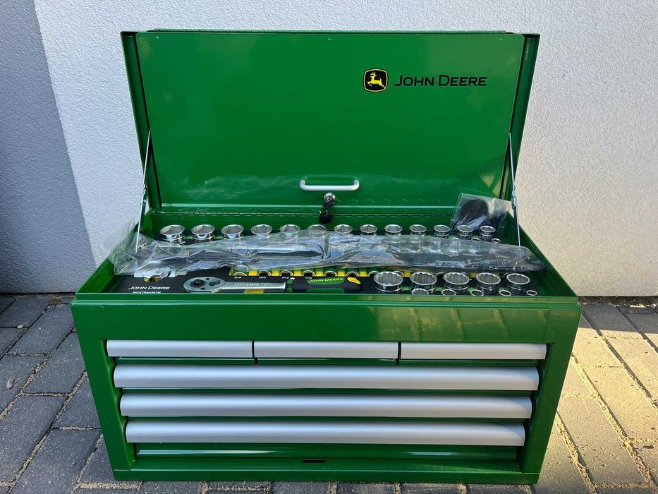 Skrzynka narzędziowa John Deere MCKTA911001C – zestaw 172 elementy