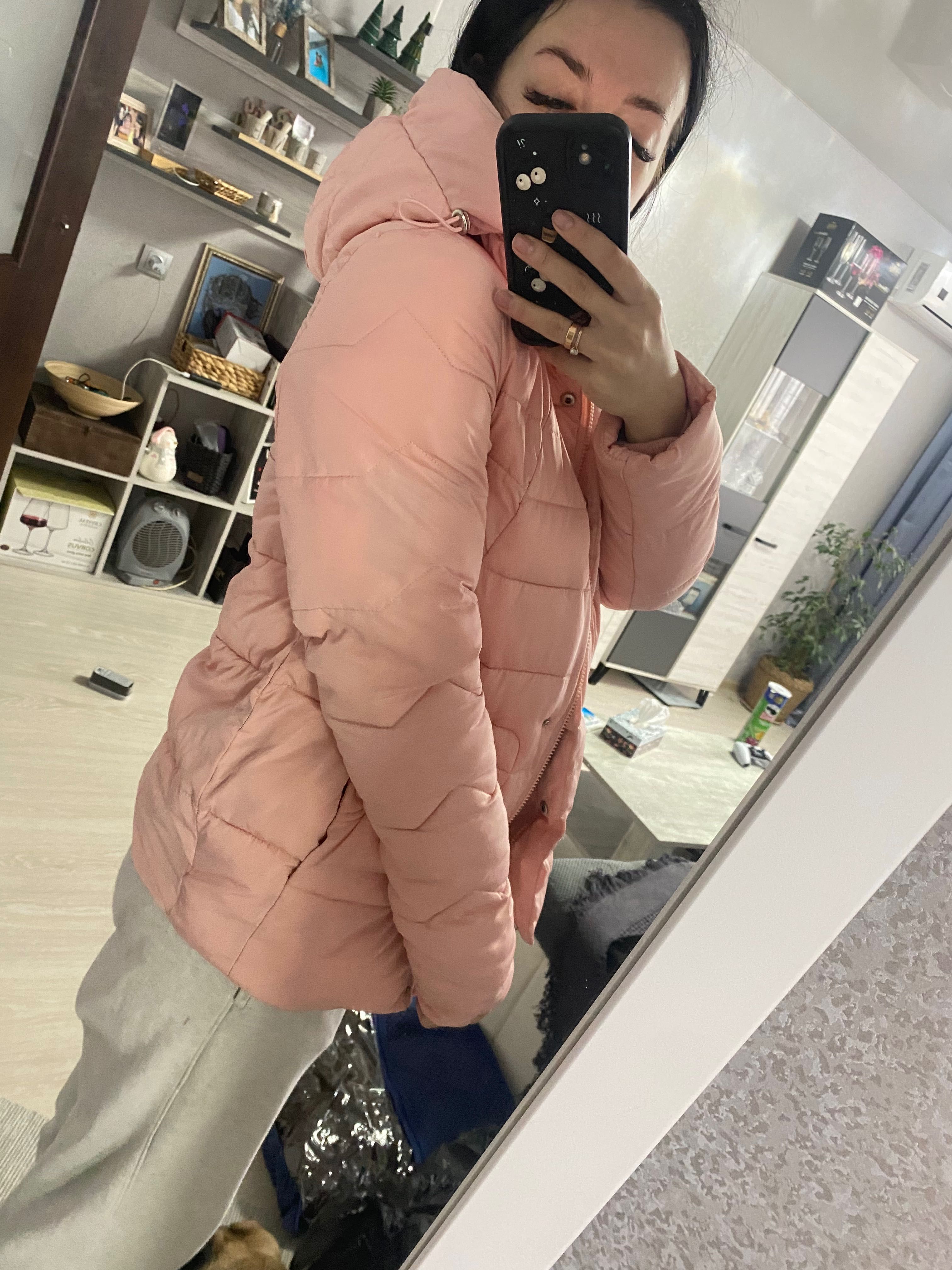 Куртка розовая для девочки