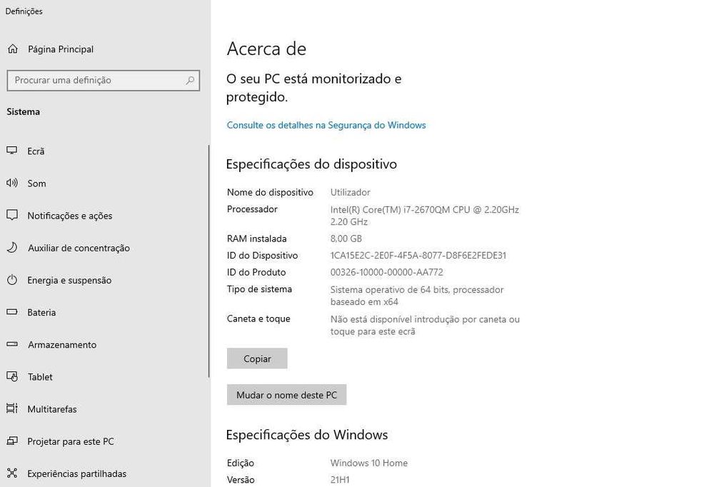 Portátil TOSHIBA i7 - 8GB Ram, SSD 500GB