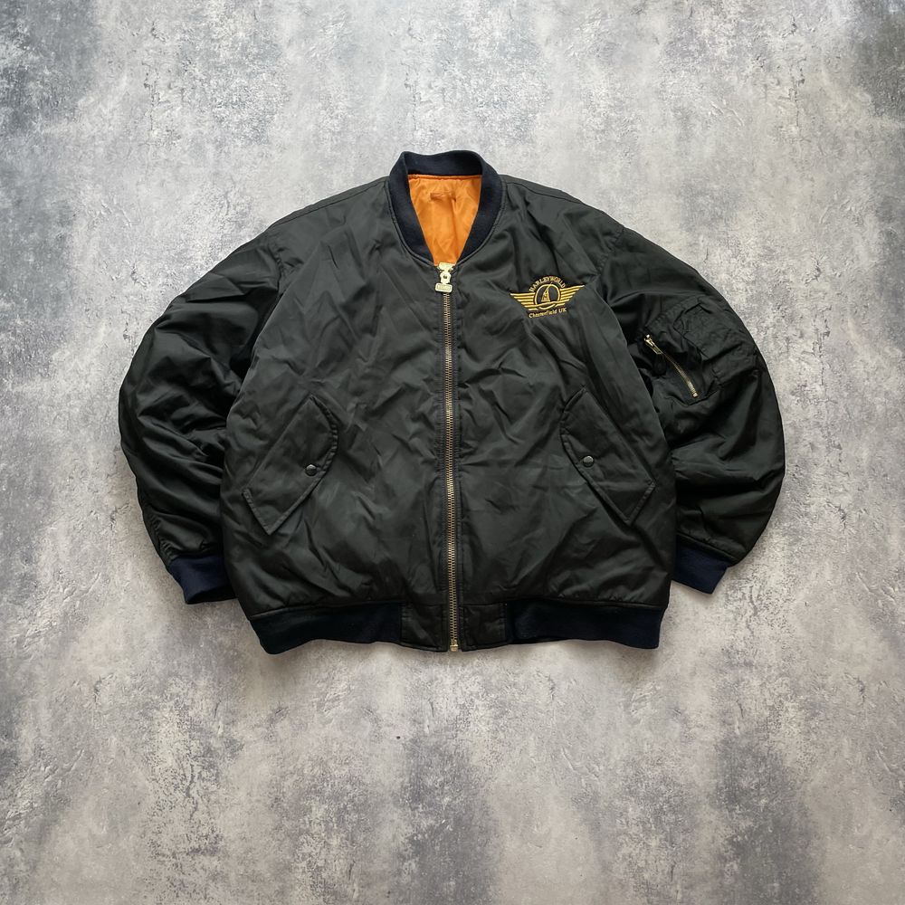 Дутий бомбер MA-1 nylon alpha industries type jacket