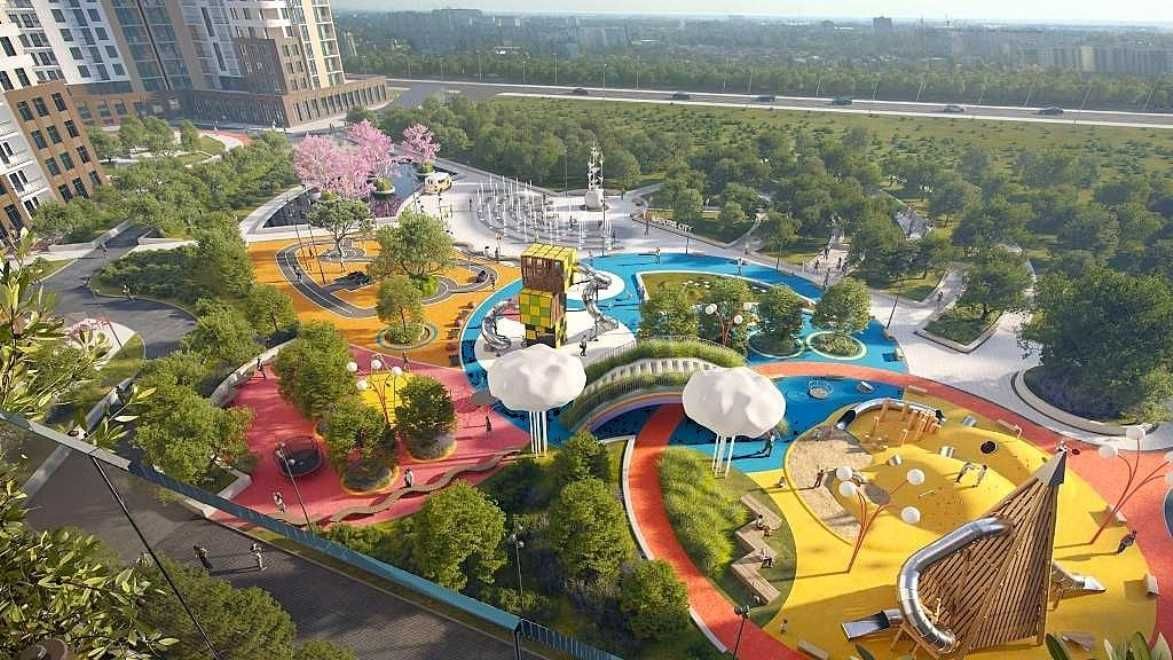 63 Жемчужина: 2к квартира в уникальном комплексе будущего Kadorr City!