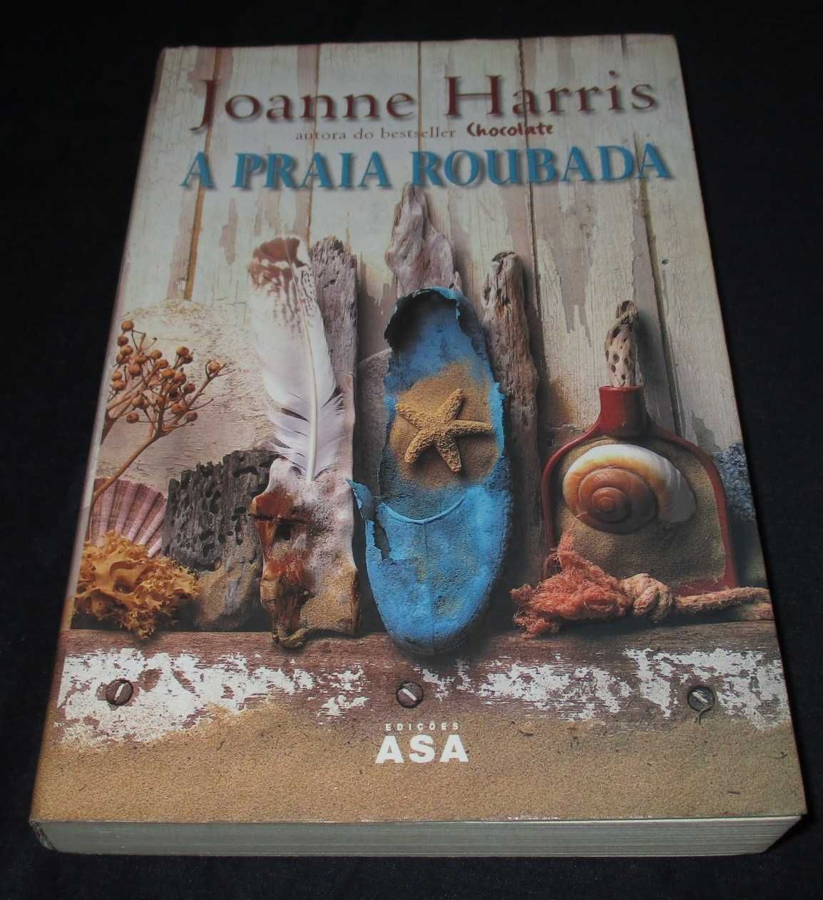 Livro A Praia Roubada Joanne Harris Asa