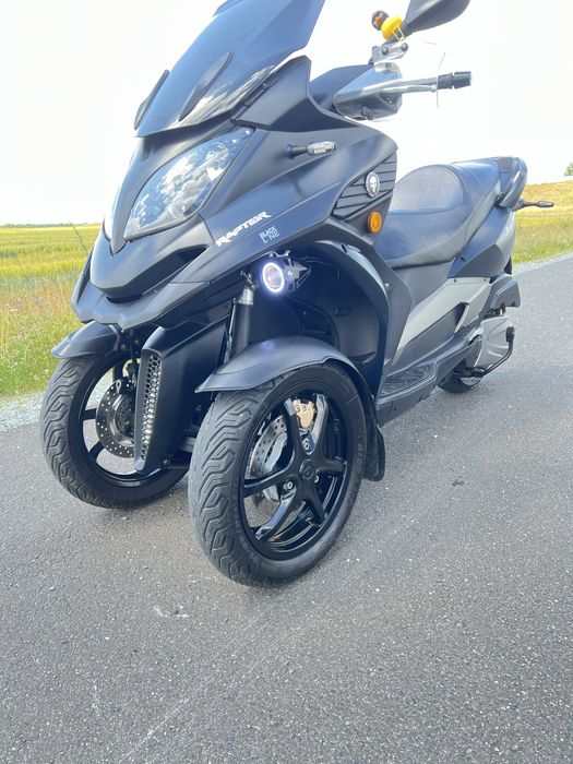Duzy skuter quadro 350, piaggio mp3, kat B