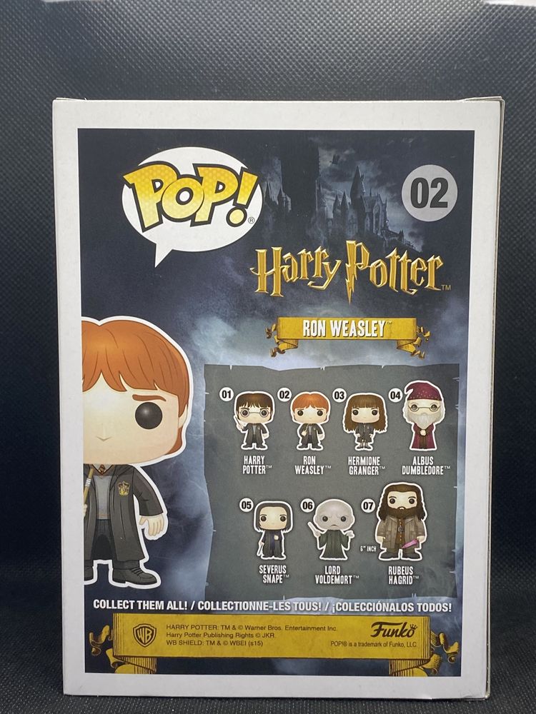 Funko Figurka 02 Ron Weasley Harry Potter Funko Pop