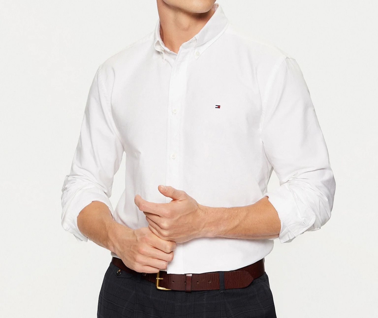 Biała koszula Tommy Hilfiger