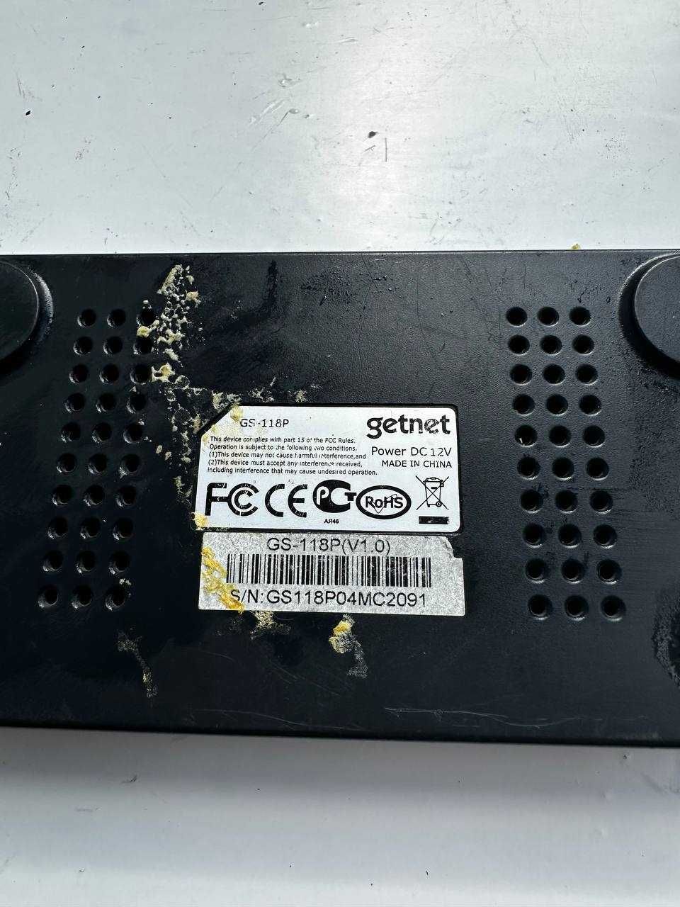 Мережевий комутатор Getnet GS-118P
