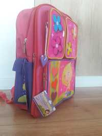 Tornister plecak szkolny klasa 1-3 dla dziewczynki różowy