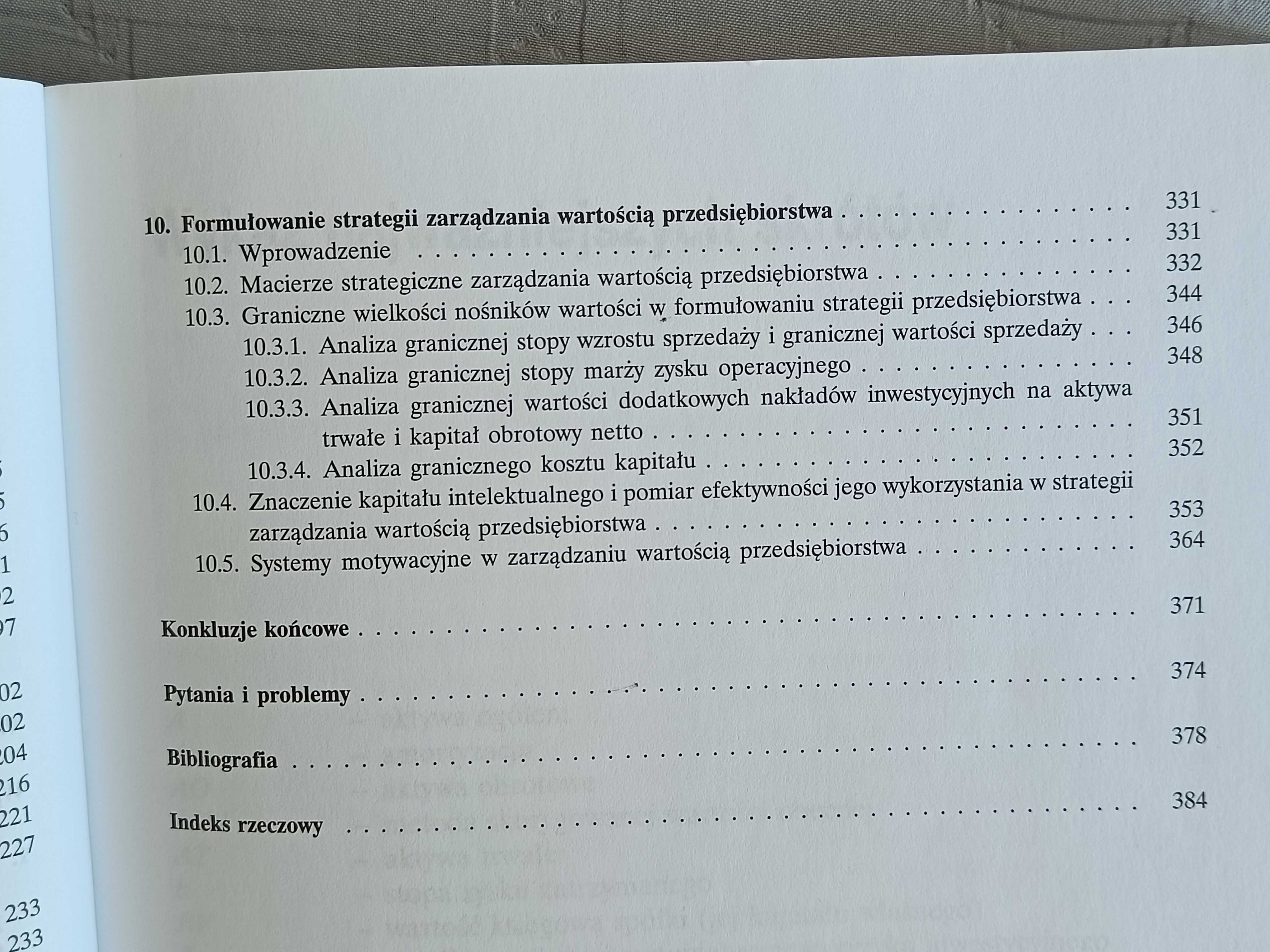 Piotr Szczepankowski, Wycena i zarządzanie wartością przedsiębiorstwa