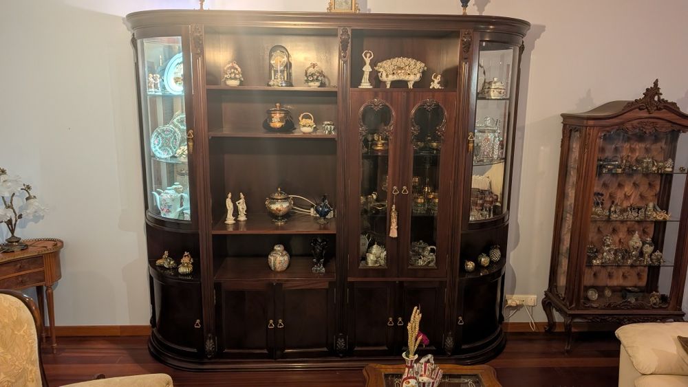 Móvel de sala madeira maciça