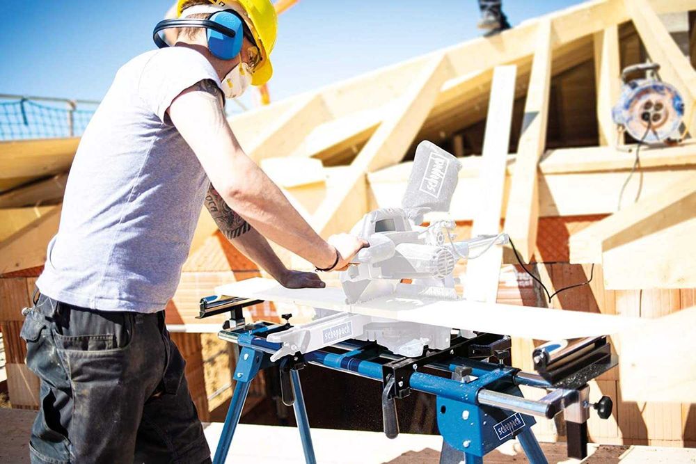 Робочий стіл для торцювальної пилки Scheppach UMF2000