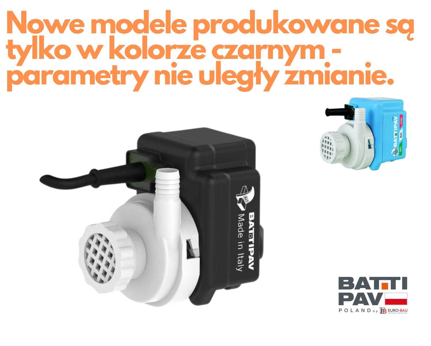Pompa wody chłodziwa S3 P3 BATTIPAV do przecinarki piły wiertnicy 60W