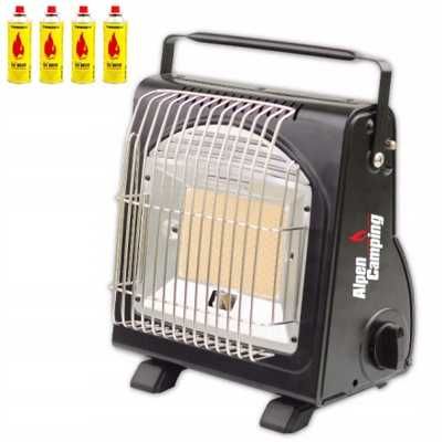 Piecyk turystyczny ALPEN CAMPING 2w1 + 4 KARTUSZE