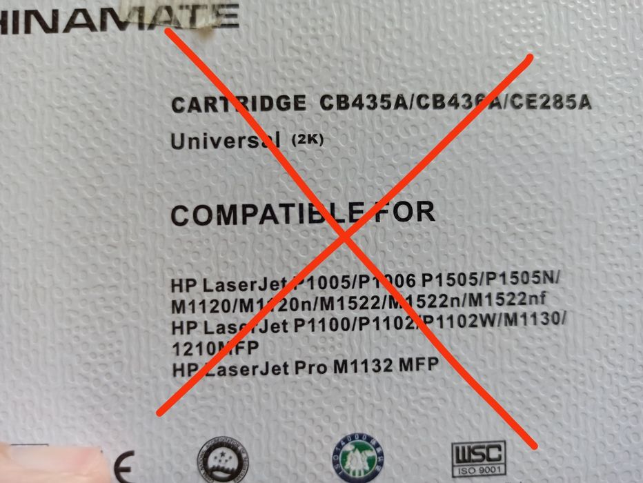 Toner compatível HP CE285A, CE505A e HP C3906A 06A original