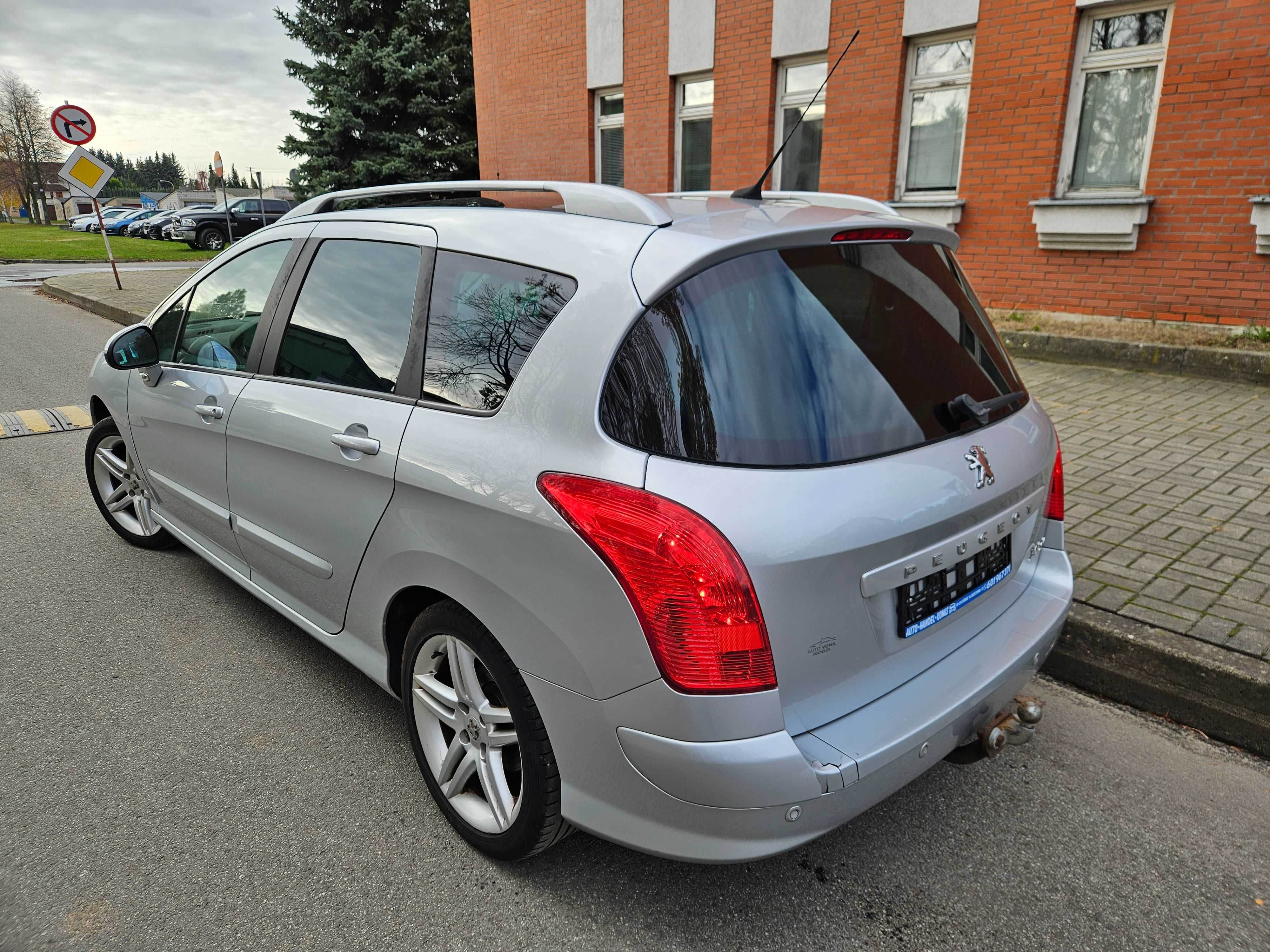 Peugeot 308SW 1.6 Benzyna z Niemiec 2011r Panorama Dach