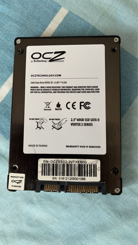 SSD Vertex 2,5’ Satall 60 Gb