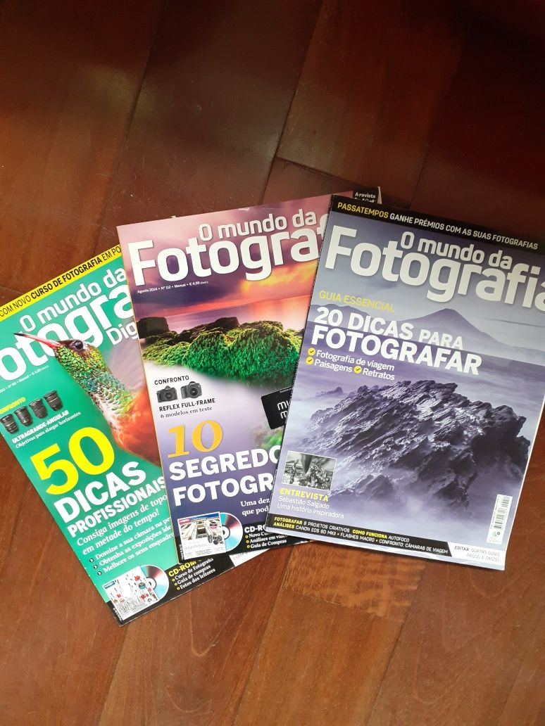 Revistas (3) - O mundo da Fotografia