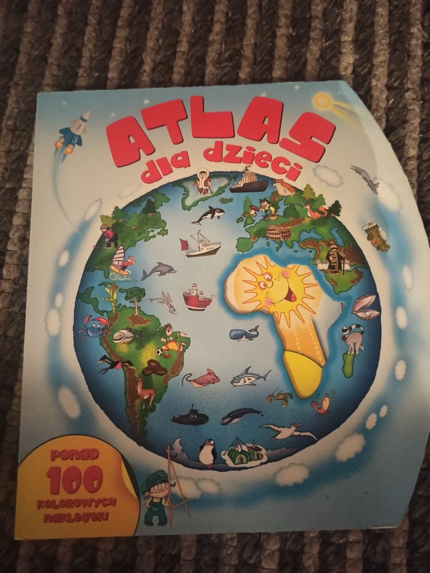 Atlasy geograficzne dla dzieci