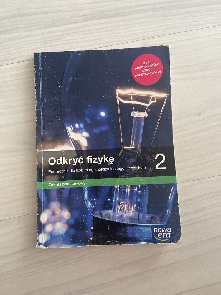 podrecznik odkryc fizykedla liceum i technikum klasa 2 zakres podstawo