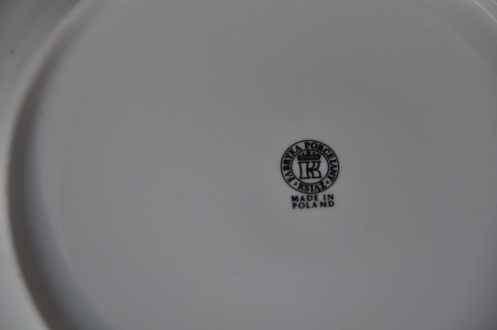 Zestaw obiadowy fabryki porcelany Książ