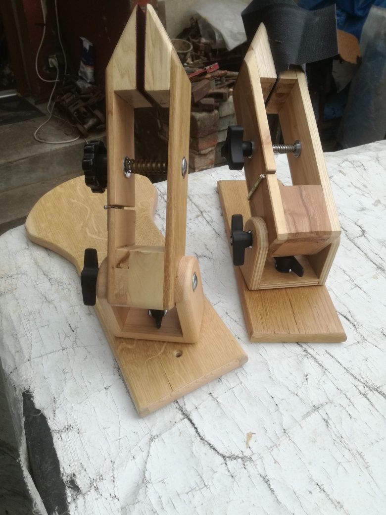 Konik ścisk imadło kaletnicze do szycia skóry knifemaking