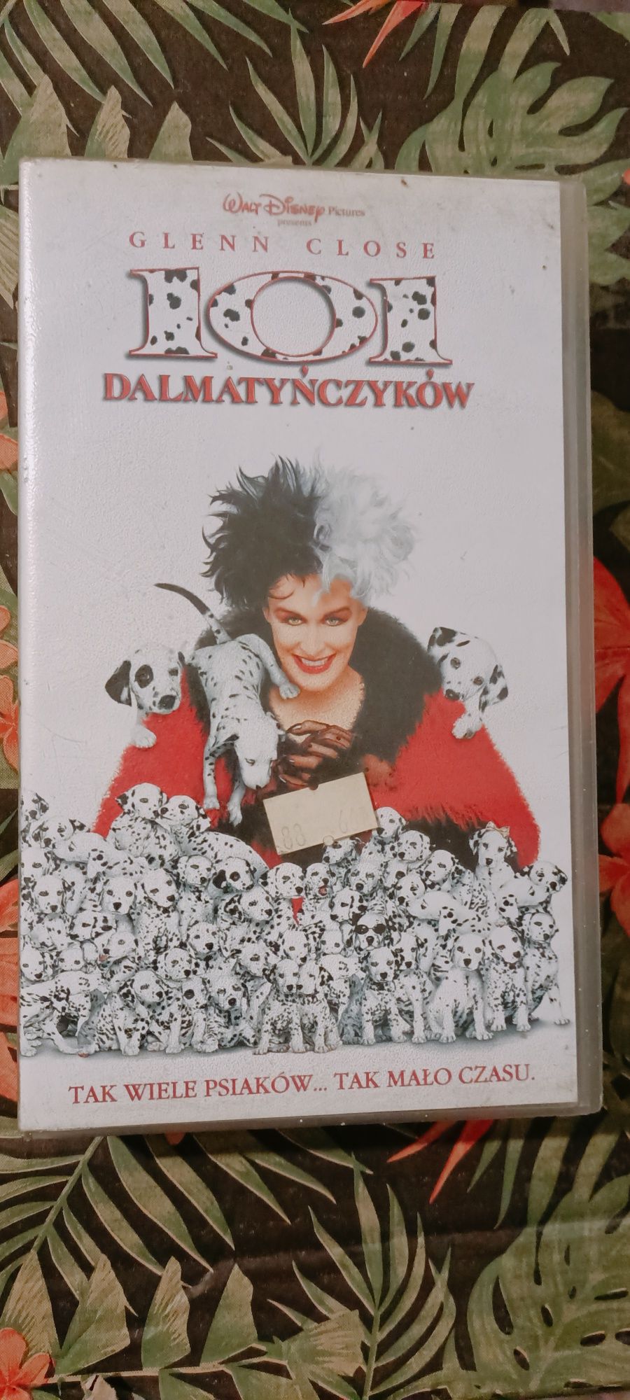 Kaseta VHS 101 Dalmatyńczyków