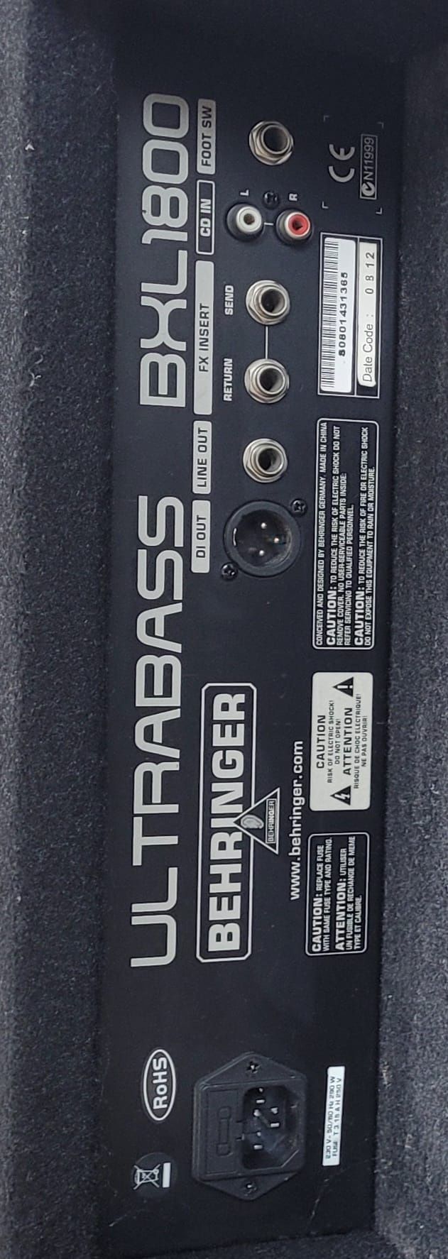 Amplificador para baixo