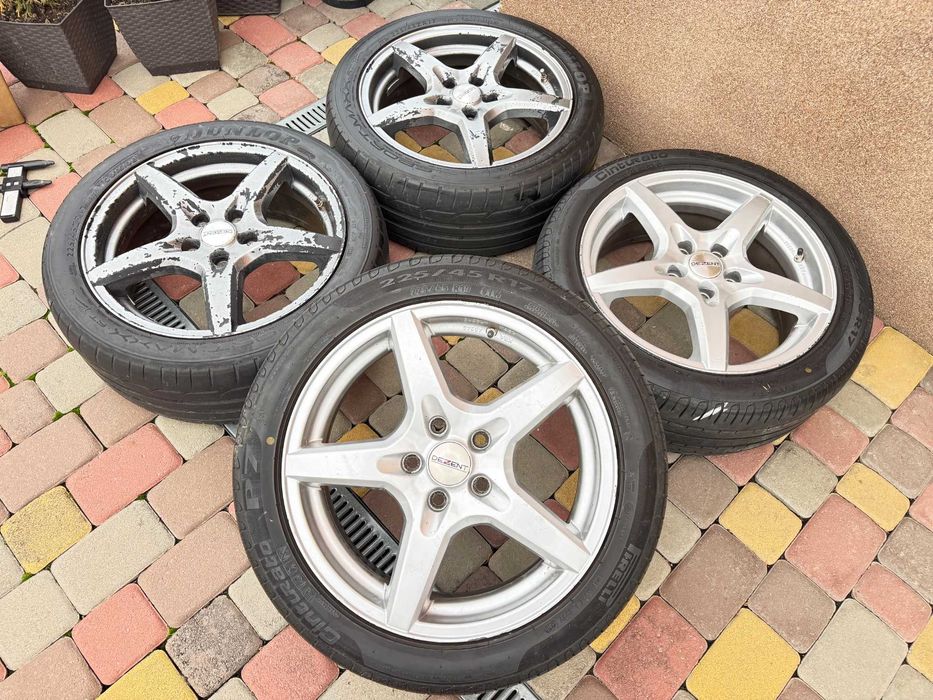 Тітанові діски Dezen 5*112 R17 Mercedes -Audi-Scoda-VW-Seat