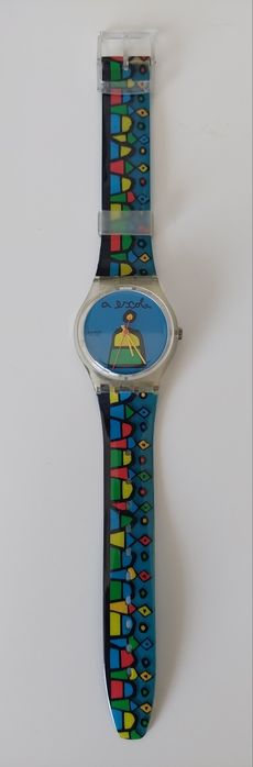 Relógios Swatch snowpass e a escola