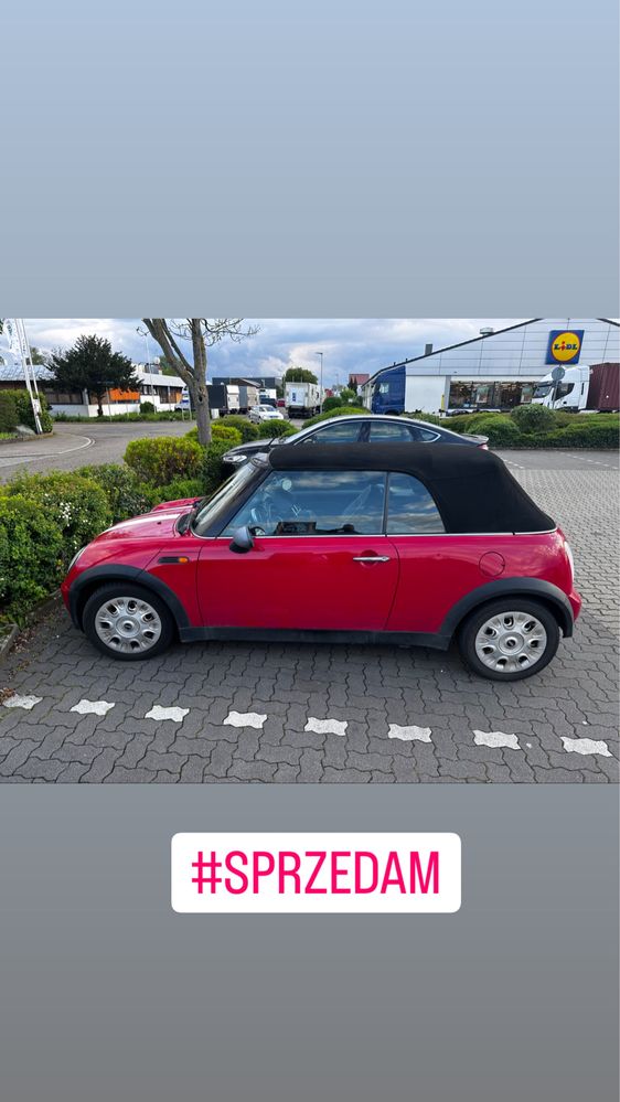 Mini Cabrio 1.6 dobry stan