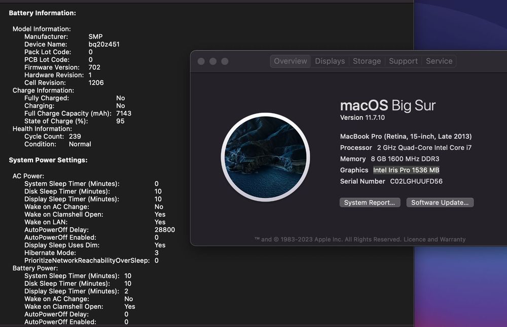 MacBook Pro 15" Retina A1398 Late 2013 Core i7