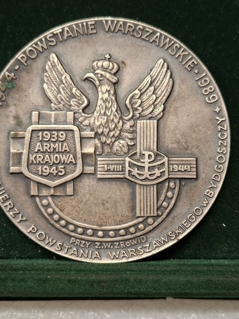 Tadeusz Bór Komorowski  medal 1989r