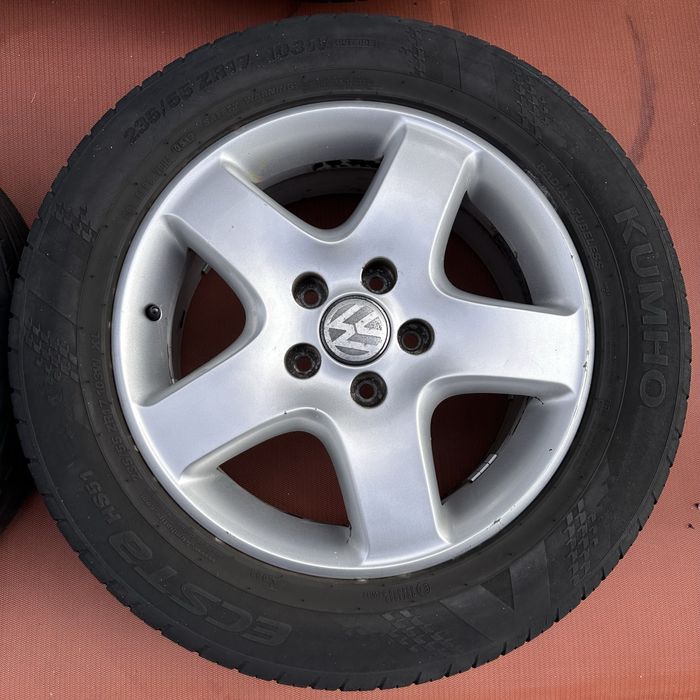 Oryg alufelgi 17 VW T5 T6 Multivan Transporter 7x17 5x120 ET55 wysyłka