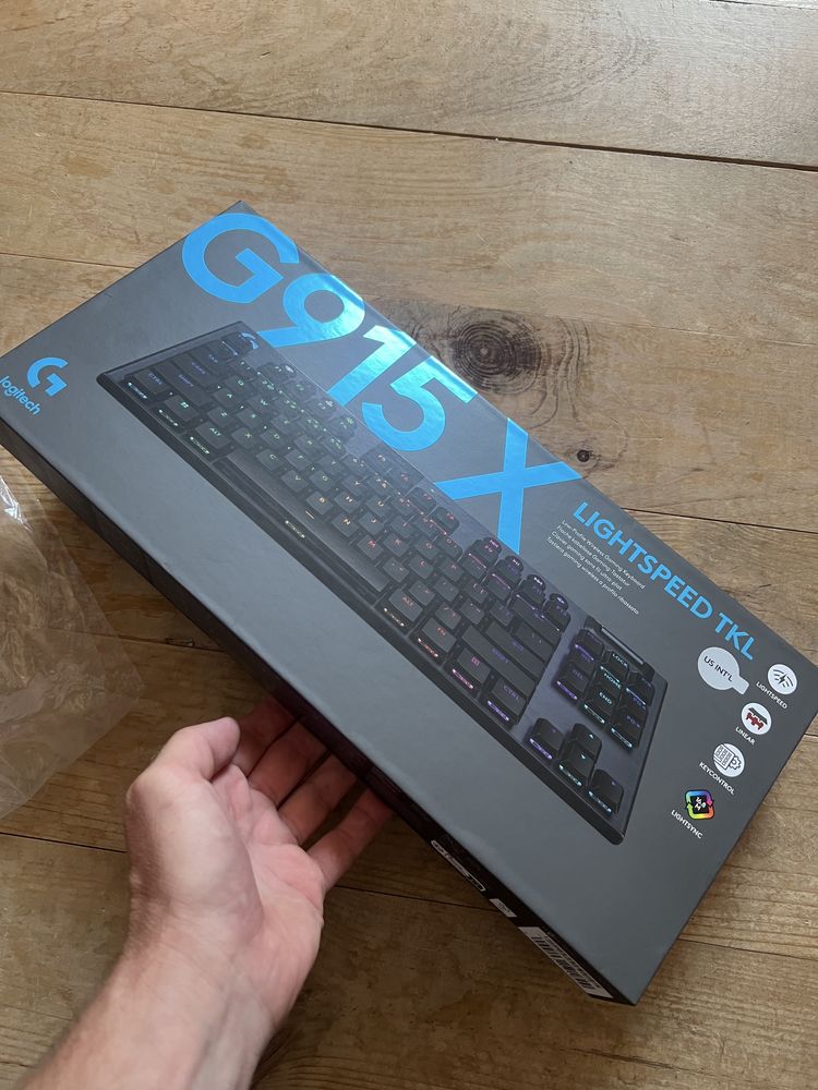 Klawiatura mechaniczna bezprzewodowa Logitech G915 X TKL