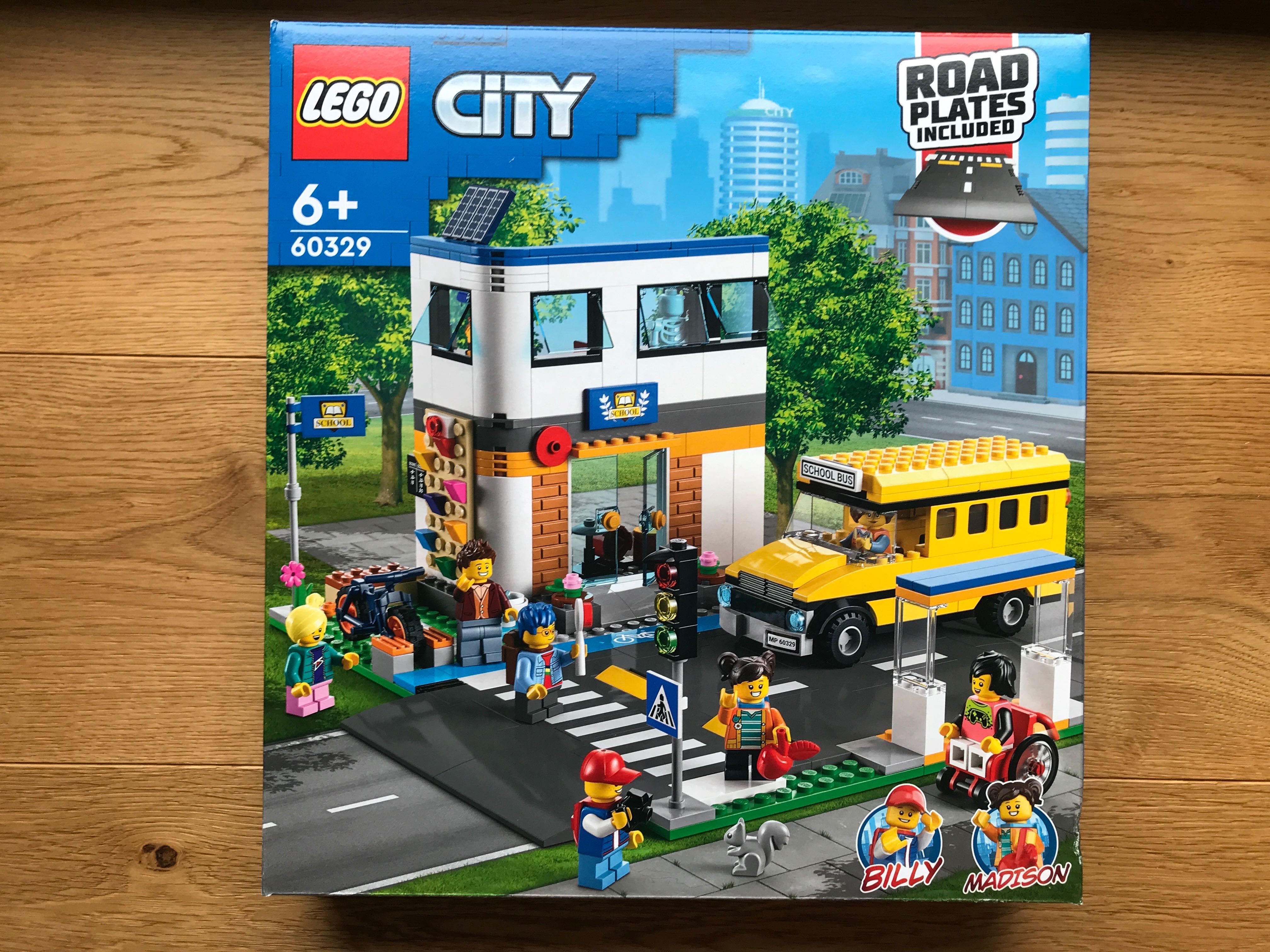 Klocki LEGO City 60329 Dzień w Szkole - NOWE