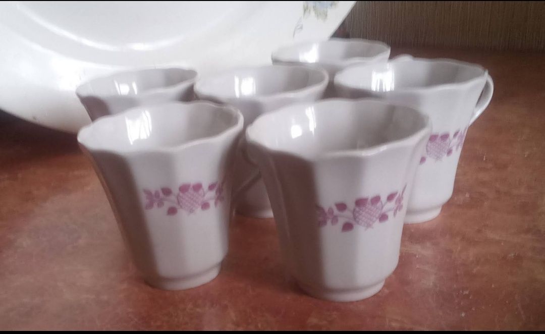 Набір кофейних чашок з 6 штук