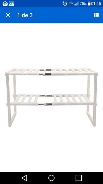 Vendo 2 prateleiras de arrumação