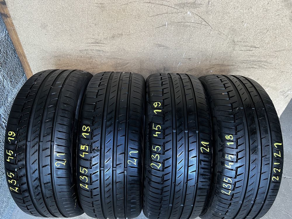 4 opony continental premiumcontact 6 235/45/18 2021r.