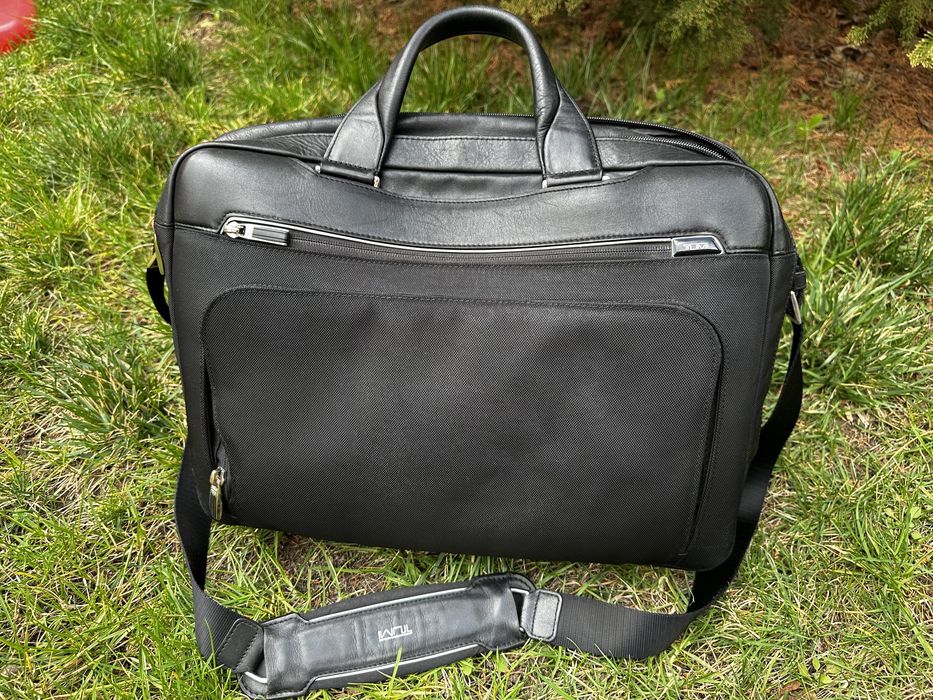 Портфель шкіряний Tumi сумка для документів діловий дипломат