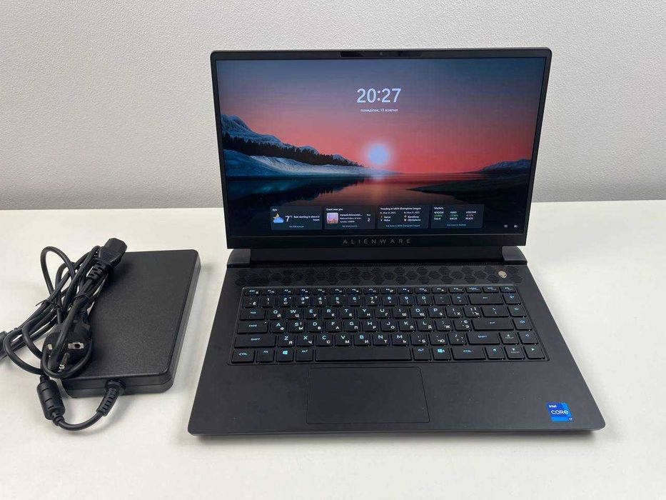 Ноутбук Alienware m15 R6 2К 240Гц i7-11800H 32GB RTX3080 8GB 1TB M.2