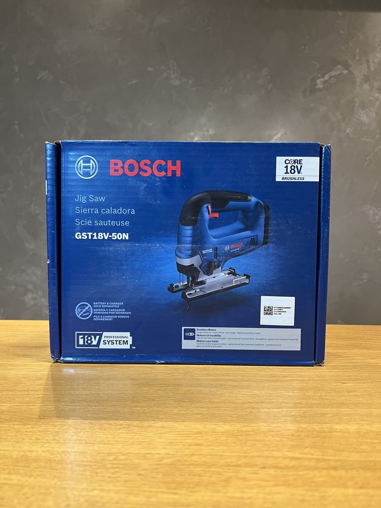 Безщітковий акумуляторний лобзик Bosch GST18V-50N 18В без акб