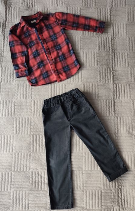 Ubranie świąteczne dla chłopca rozmiar 104