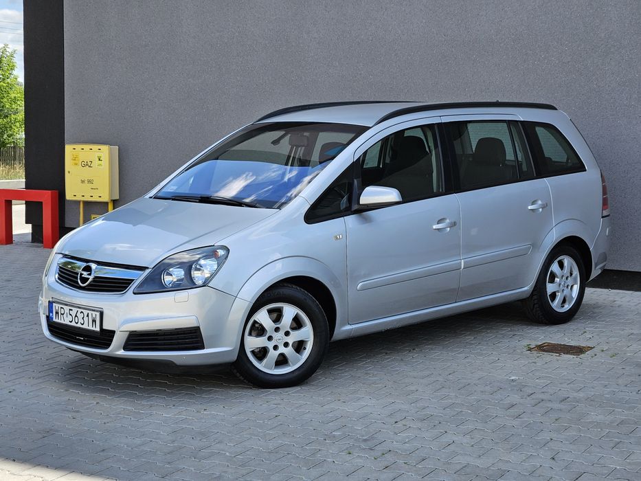 Opel Zafira B # 1.8 b + GAZ # Klima Sprawna # 7 os # Zarej PL