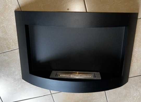 Biokominek półokrągły – do montażu na ścianie