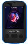 MP3 odtwarzacz MB07 z klipsem,obsługą audiobooków i dźwiękiem ttst1551