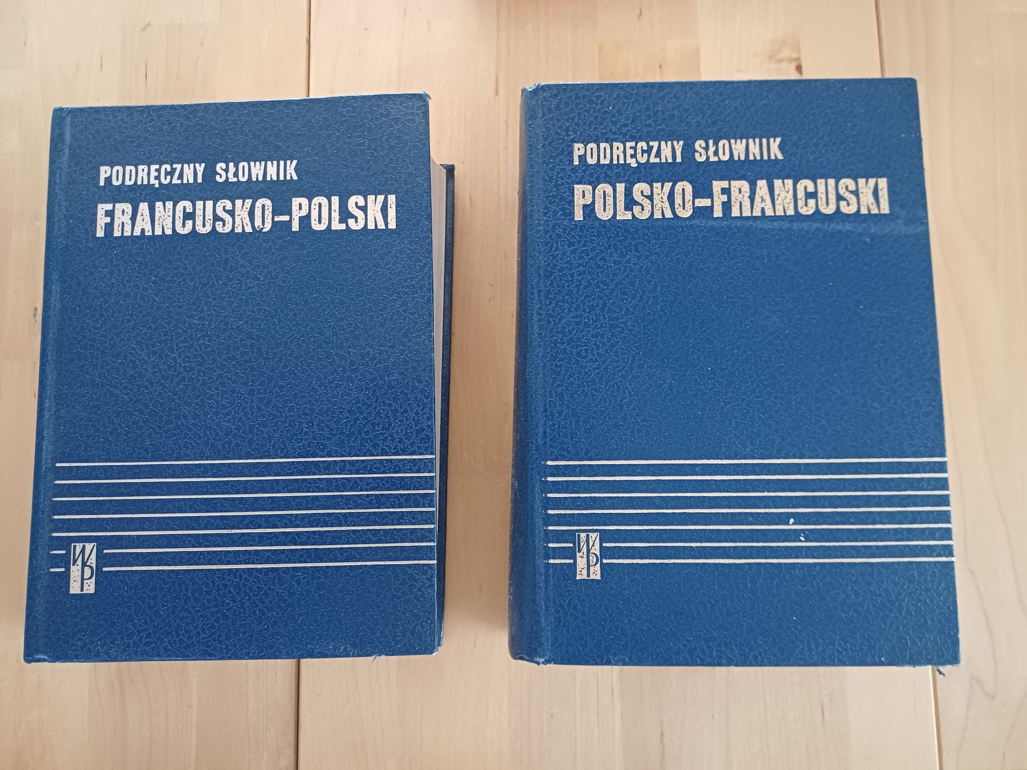 Słownik francusko-polski i polsko-francuski 2 tomy WP
