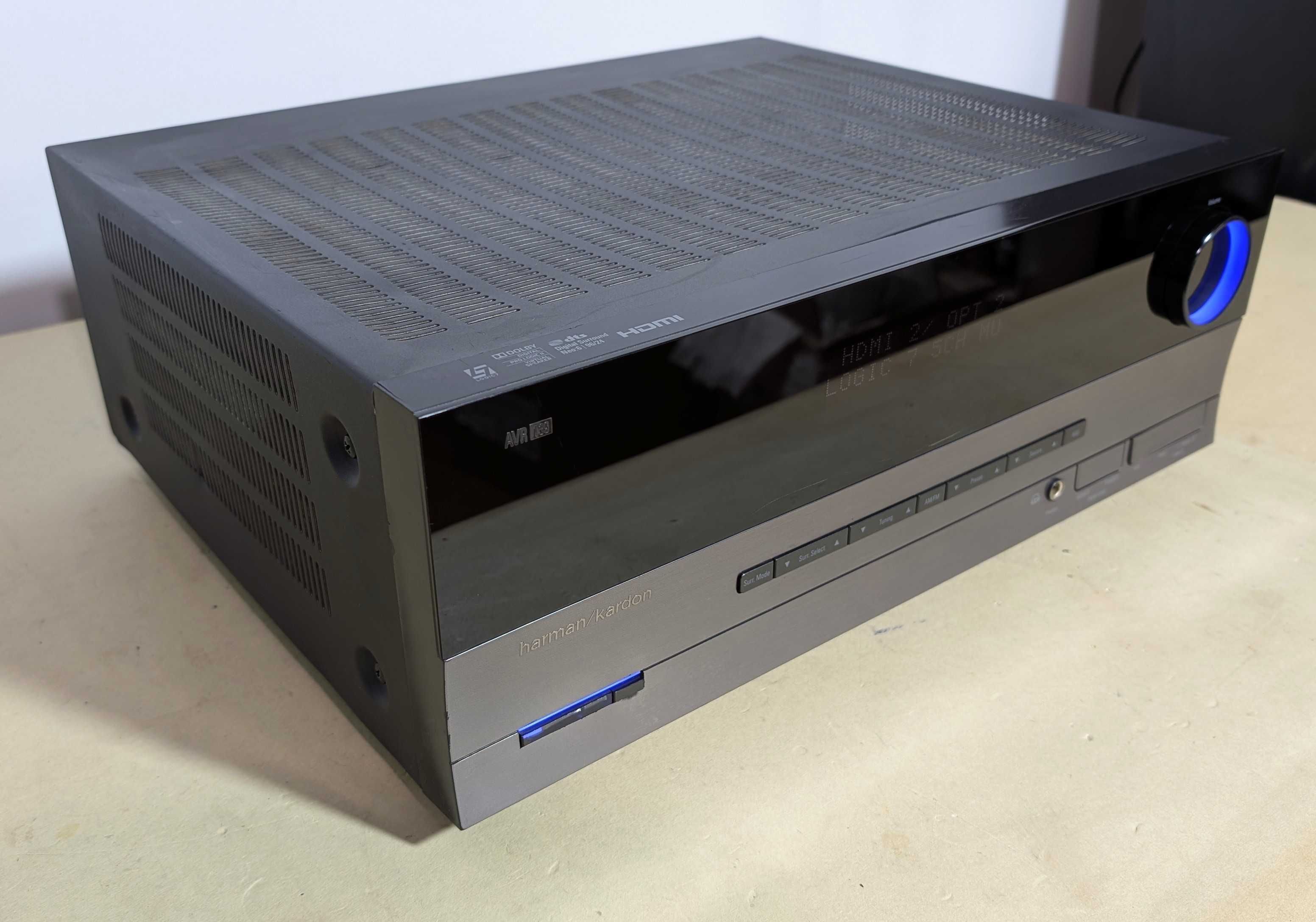 5.1 Ресивер Harman Kardon AVR 139, має 70 Вт/канал/HDMI/ЦАП/Dolby/DTS