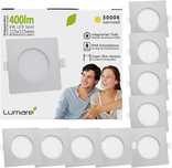 Lumare LED Reflektor wpuszczany 6 W IP44 Extra Flat 230 V- 9 sztuk