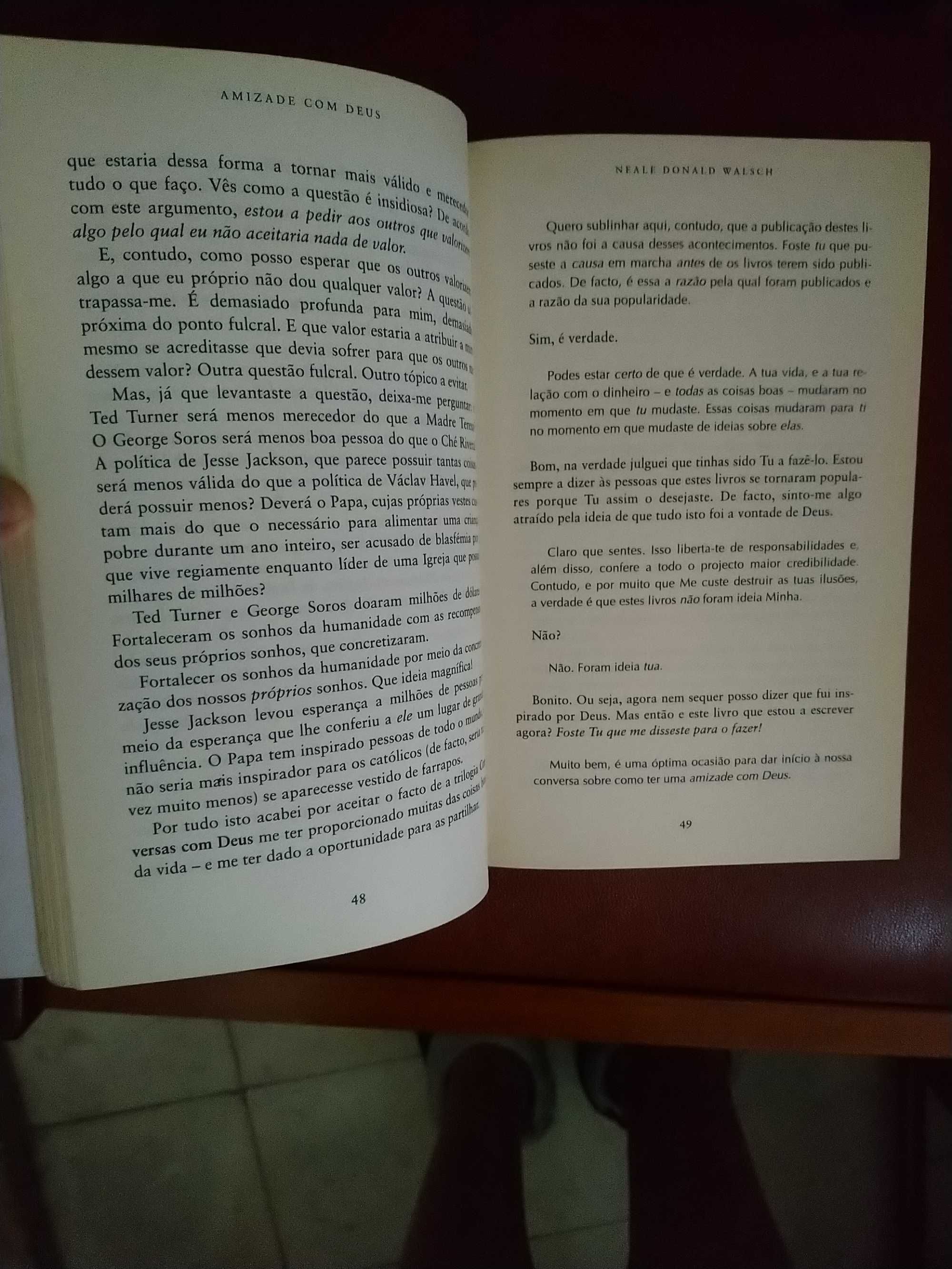 Livro Amizade com Deus de Neale Donald Walsch